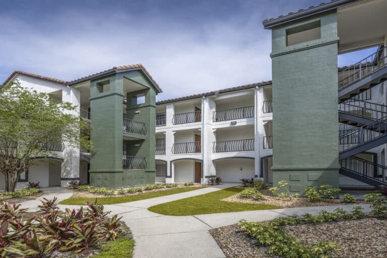 Mezzo of Tampa Palms Apartments courtyard 2.